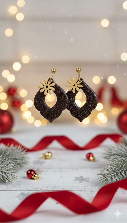Cocoa Twilight Drop Earrings