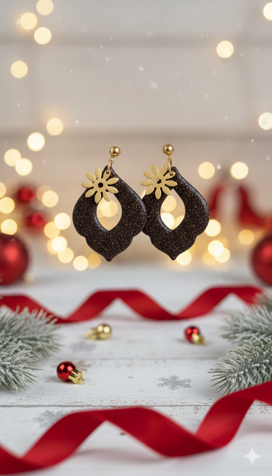 Cocoa Twilight Drop Earrings