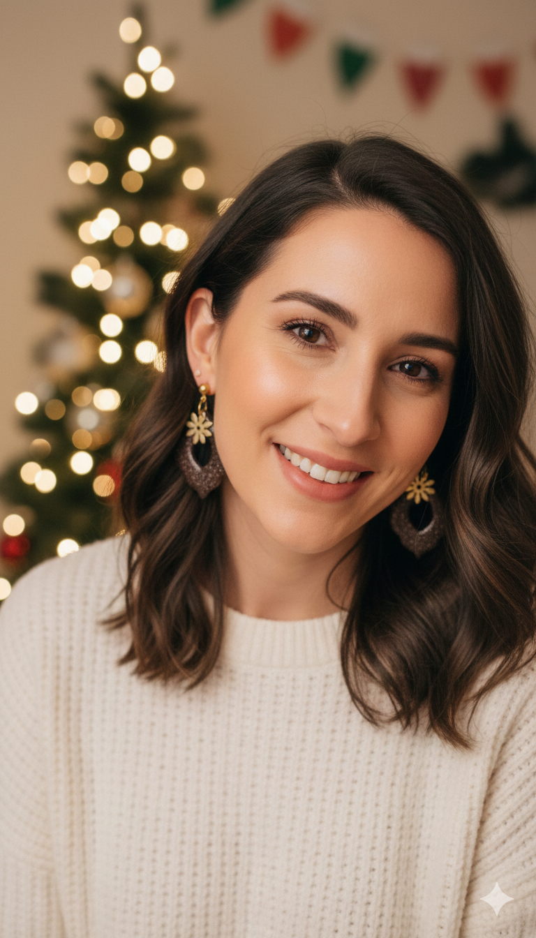 Cocoa Twilight Drop Earrings