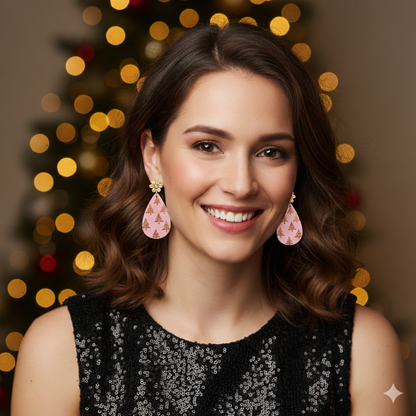Merry & Blush Teardrop Earrings